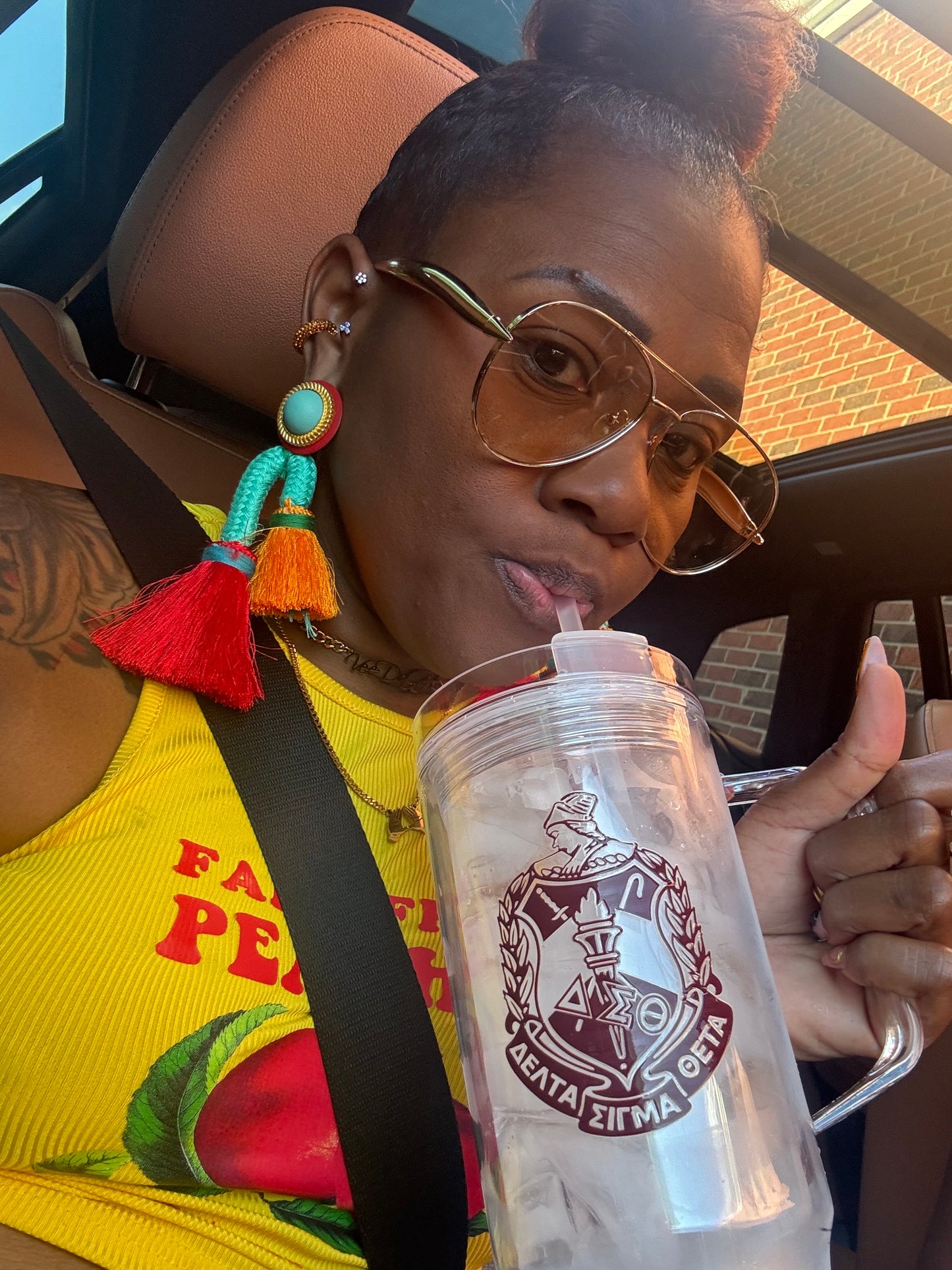 40oz Clear Tumbler