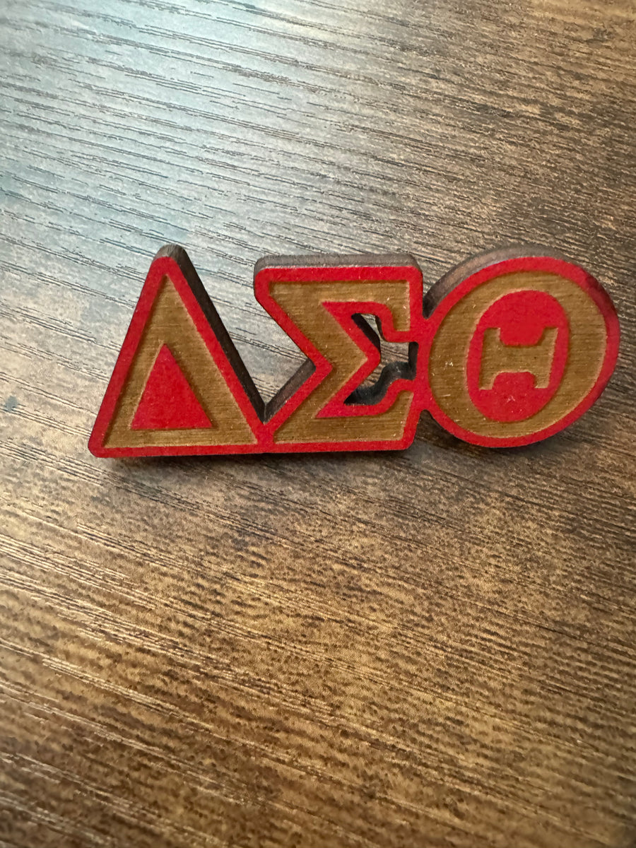 Greek Letter Lapel Pin Simply Wooderful, LLC