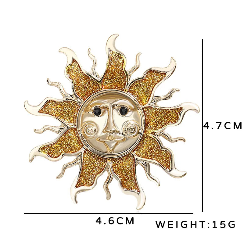 Ms Sunshine Lapel Pin