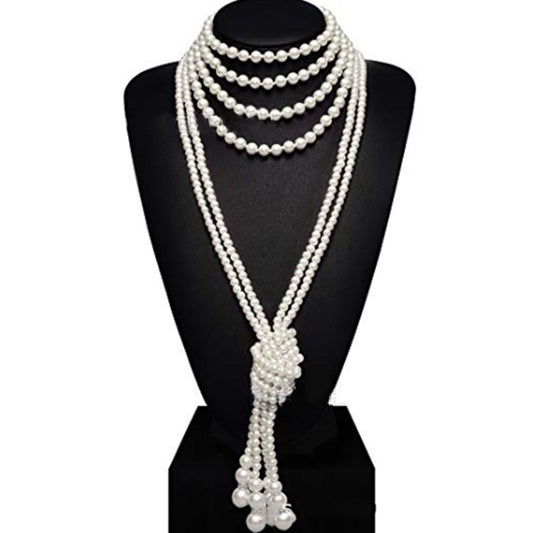 Exaggerated Pearl Necklace