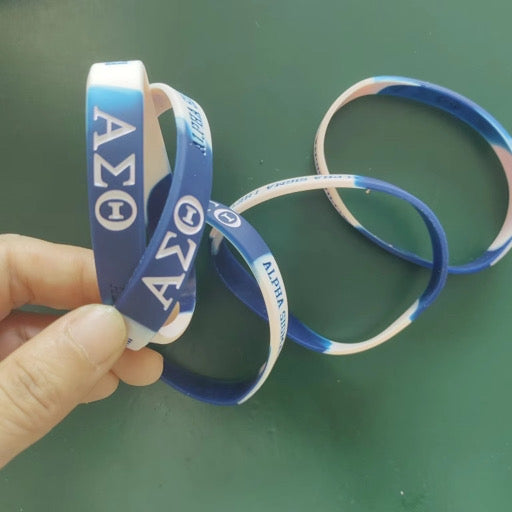 AΣΘ Silicone Bracelet
