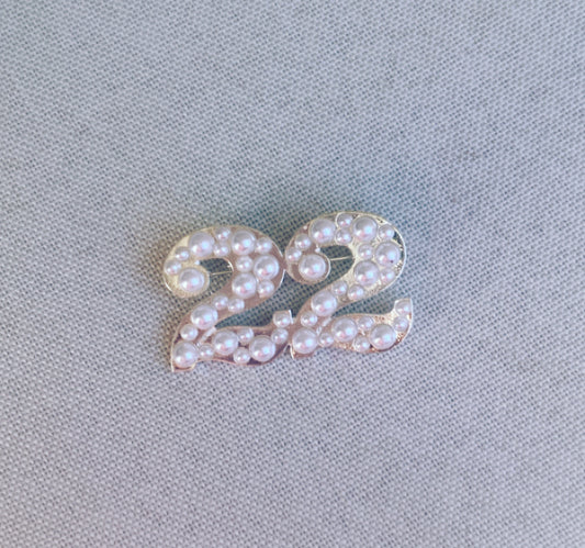 Twenty-Two Lapel Pin