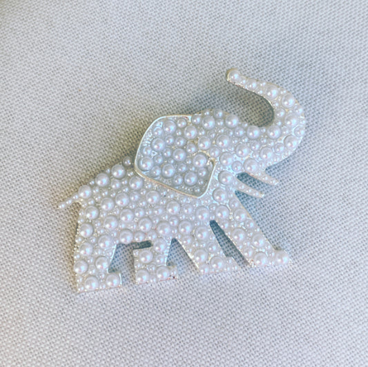 Large Elephant Lapel Pin