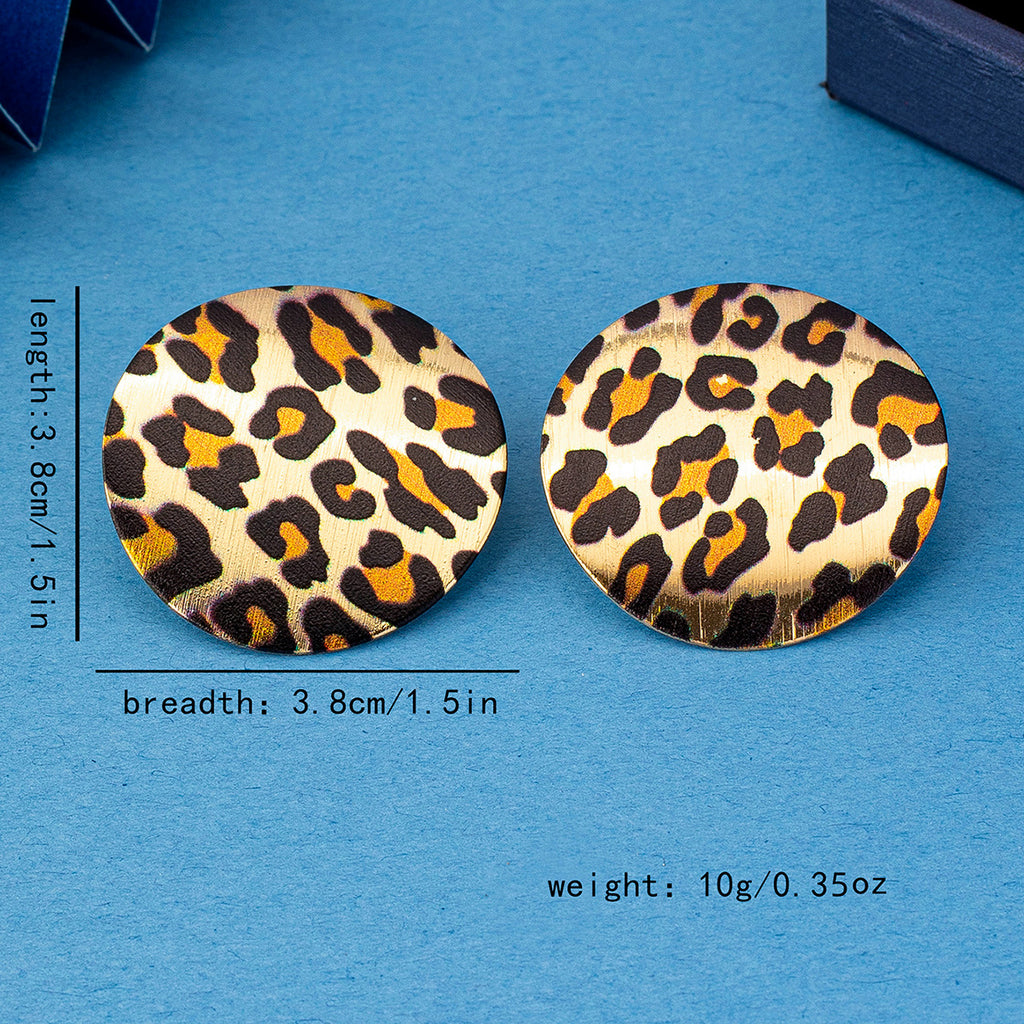 Leopard Studs