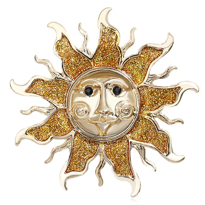 Ms Sunshine Lapel Pin