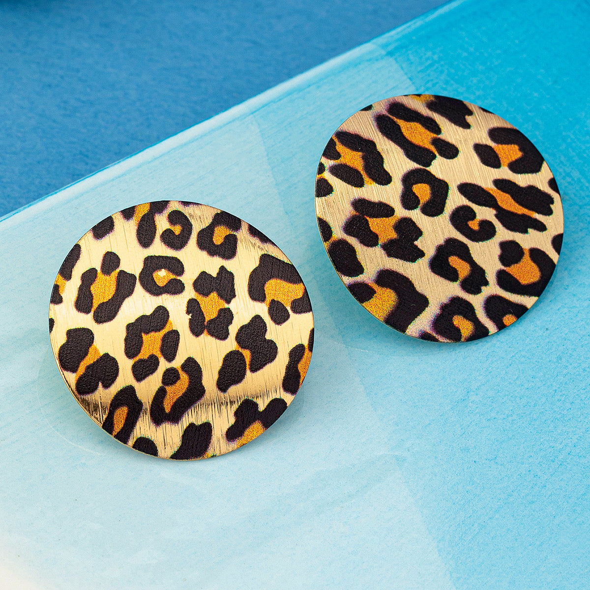 Leopard Studs