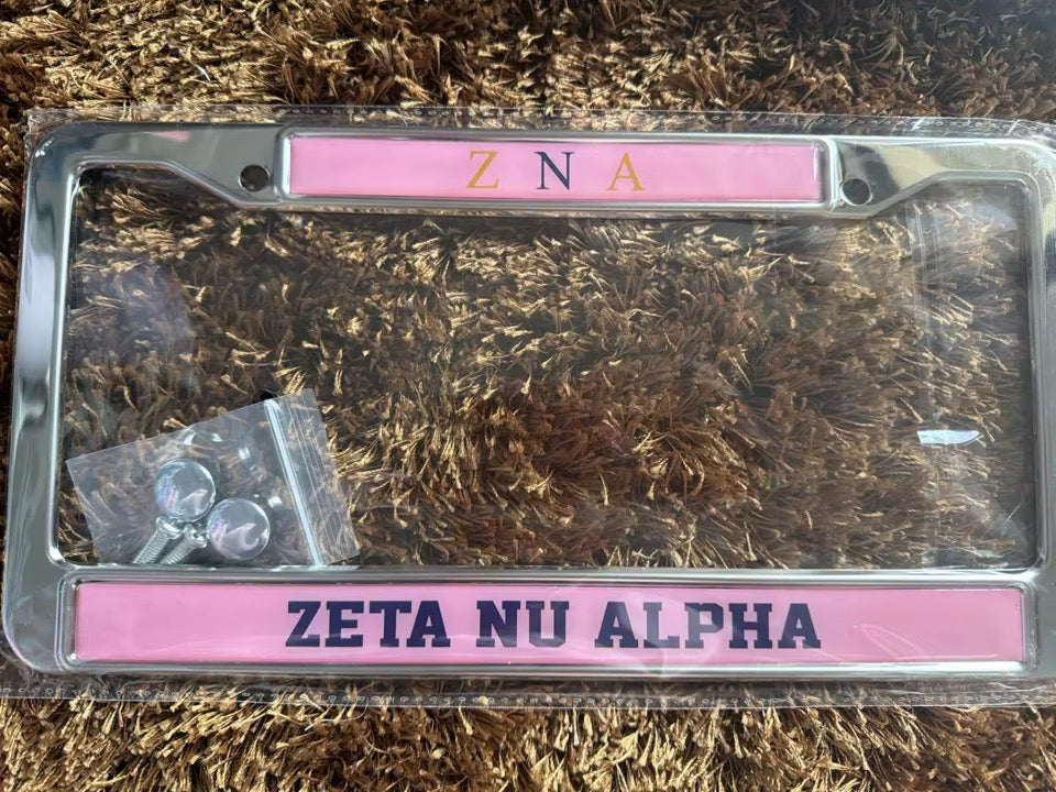 ZNA License Plate Frame