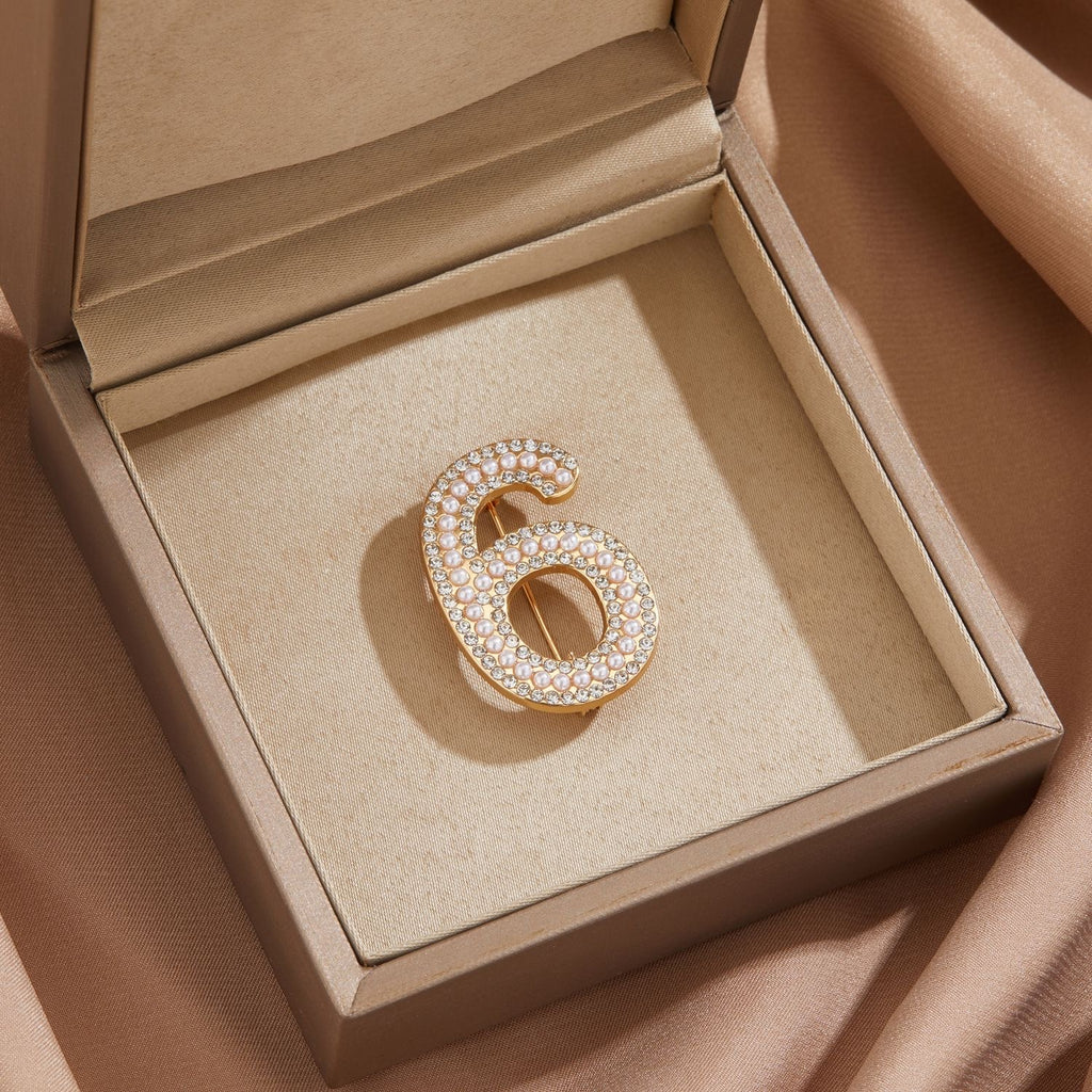 Pearl number pin