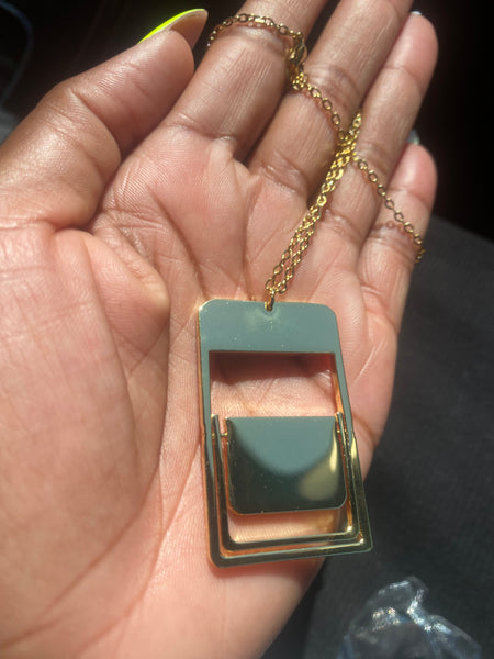 Folding Chair Necklace