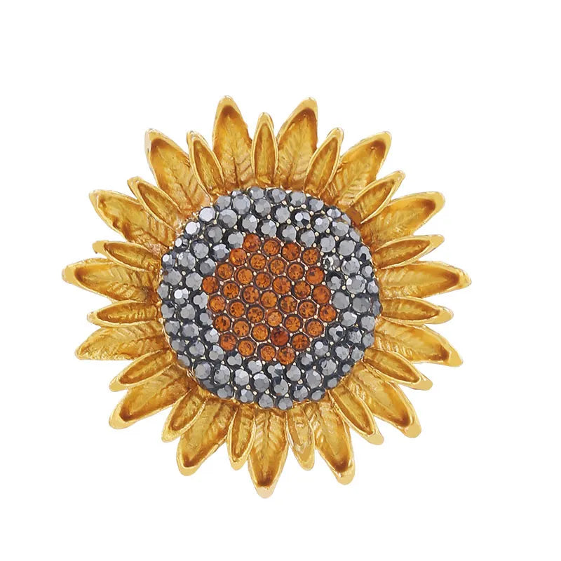 Sunflower Lapel Pin