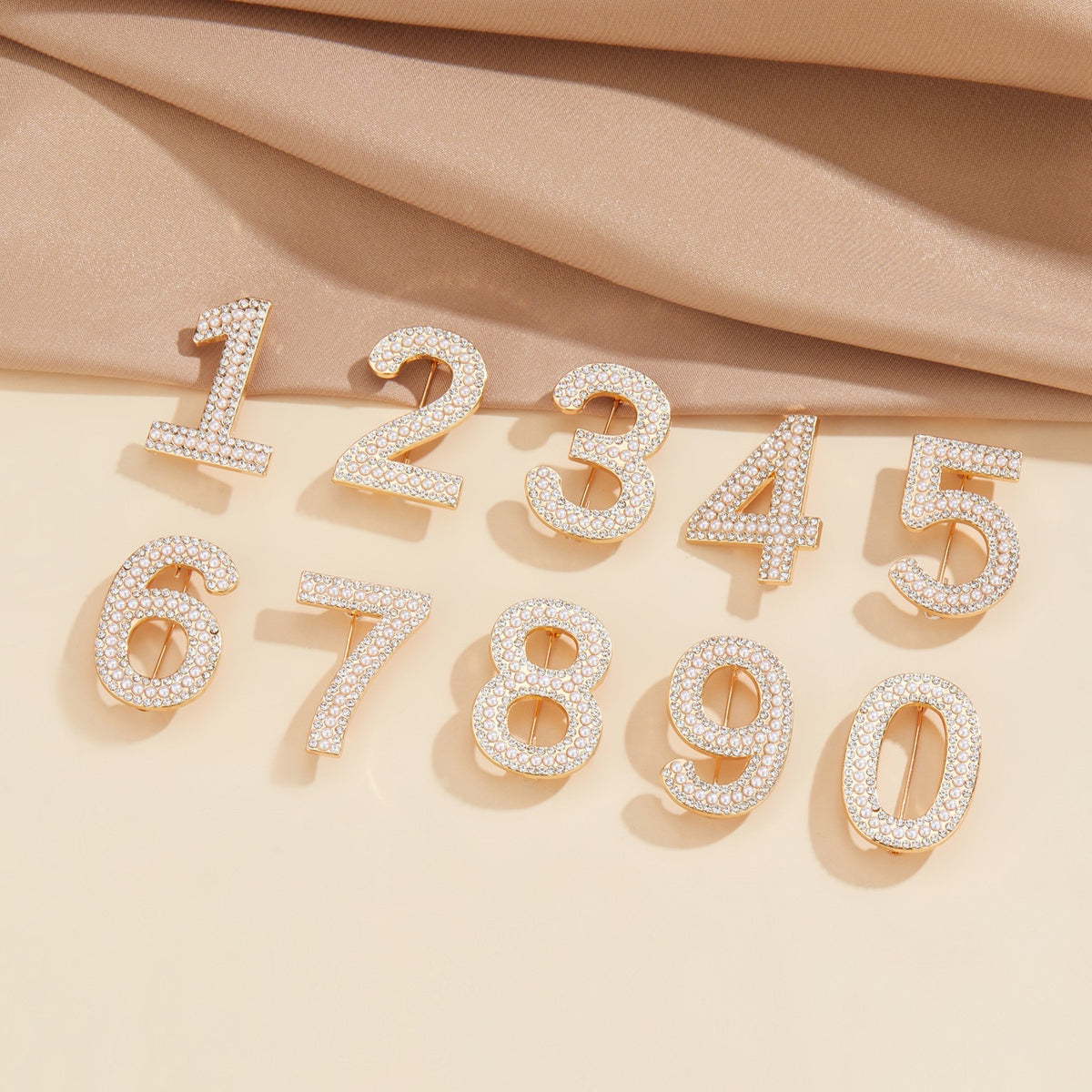 Pearl number pin