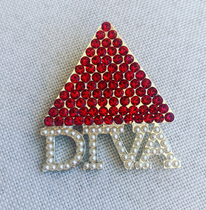 🔺Delta Diva Lapel Pin