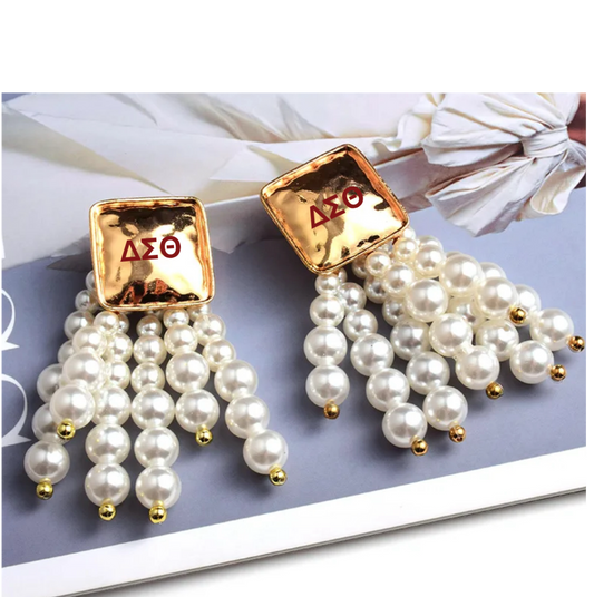 ΔΣΘ Pearl Explosion Studs