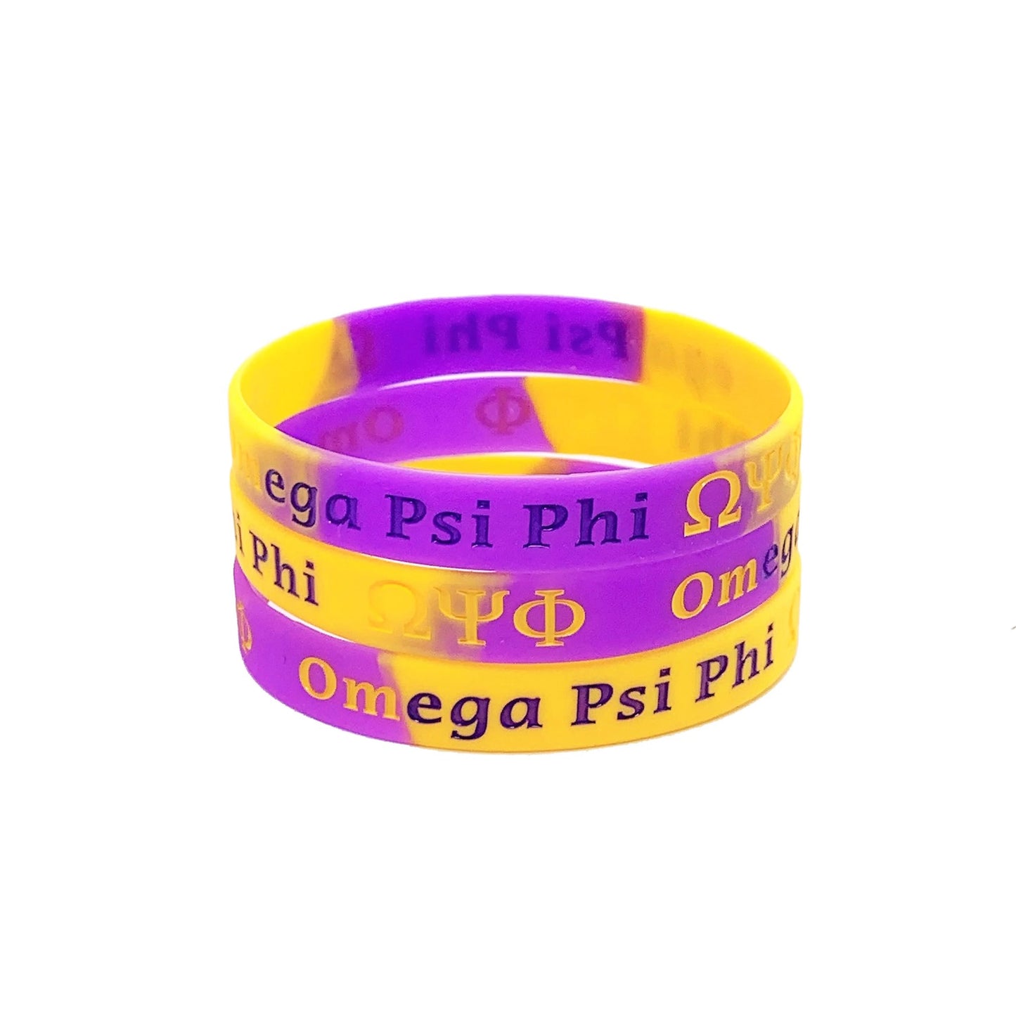 ΩΨΦ Silicone Bracelet