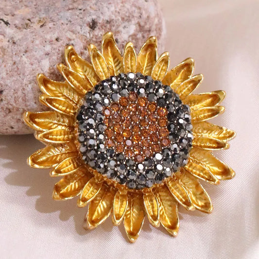 Sunflower Lapel Pin