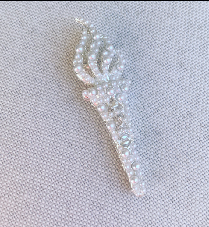 Pearl Torch Lapel Pin