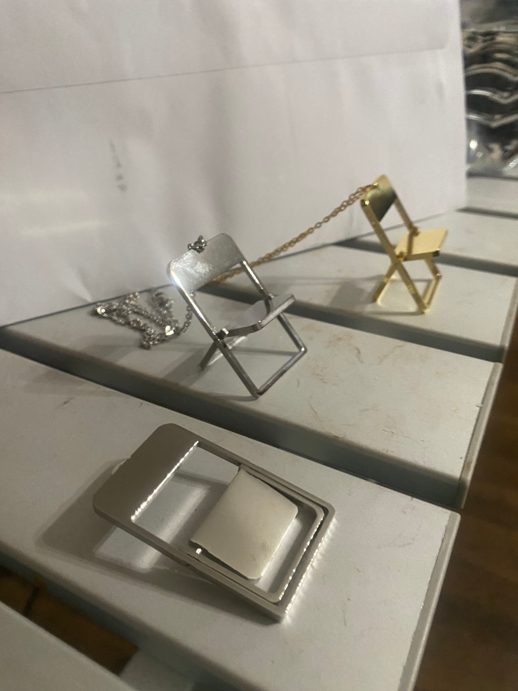 Folding Chair Necklace