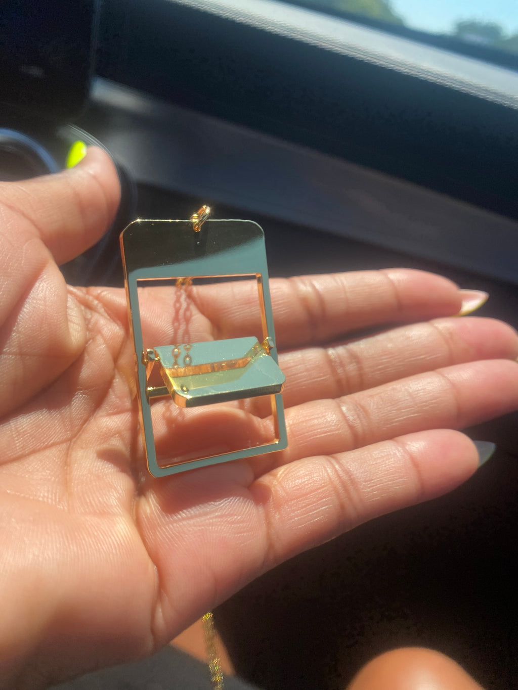 Folding Chair Necklace