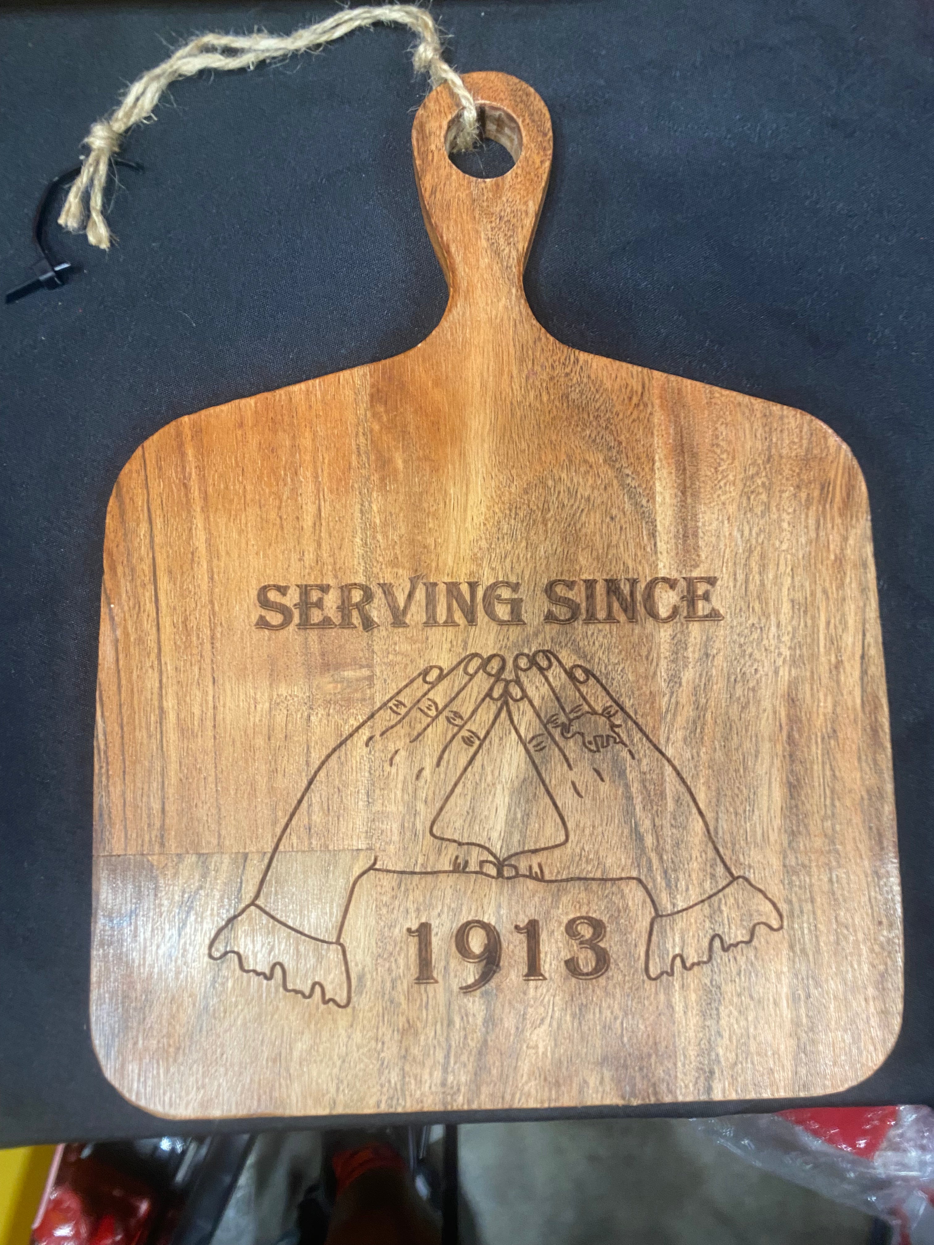 Serving Since Cutting Board