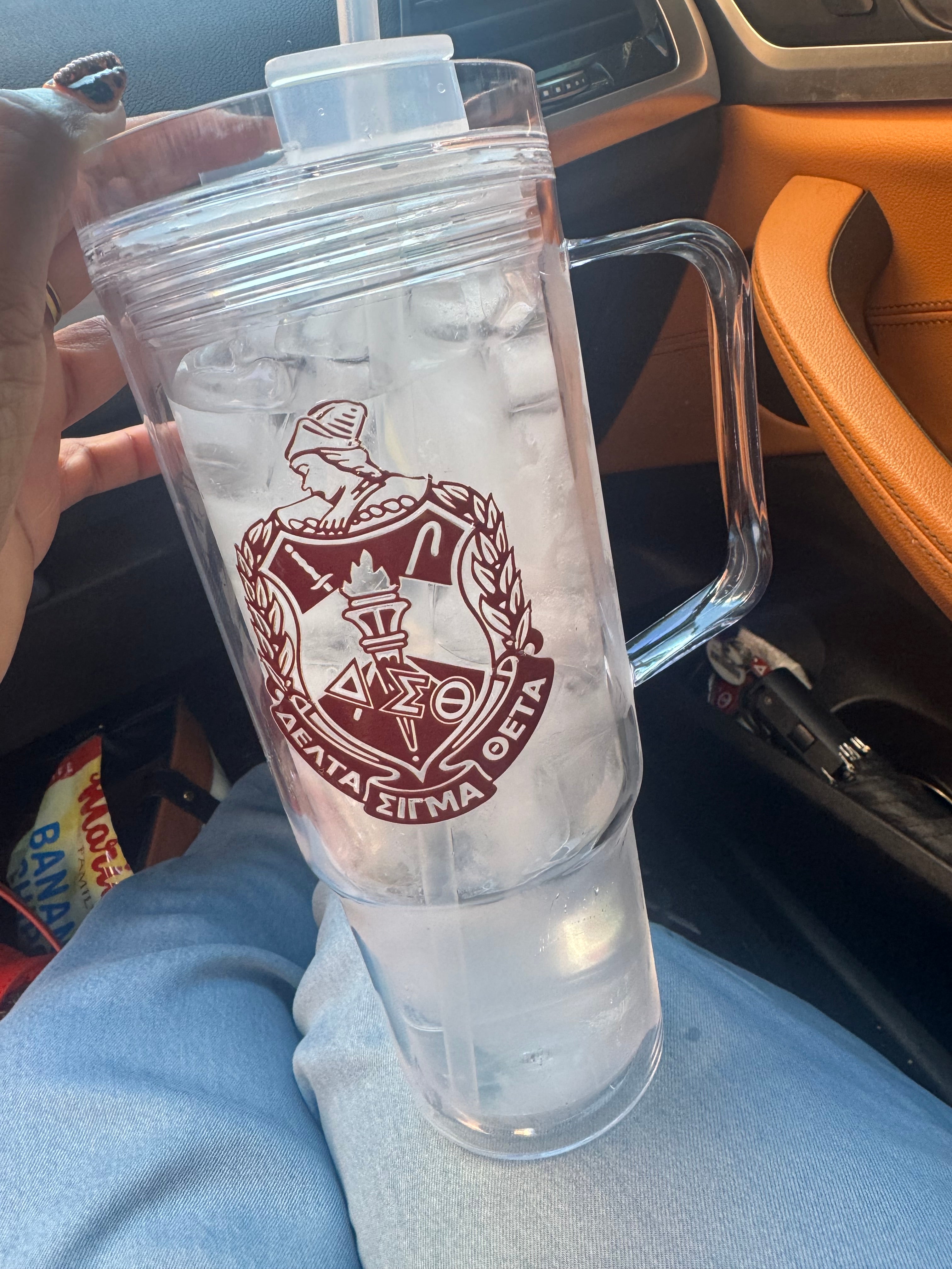 40oz Clear Tumbler