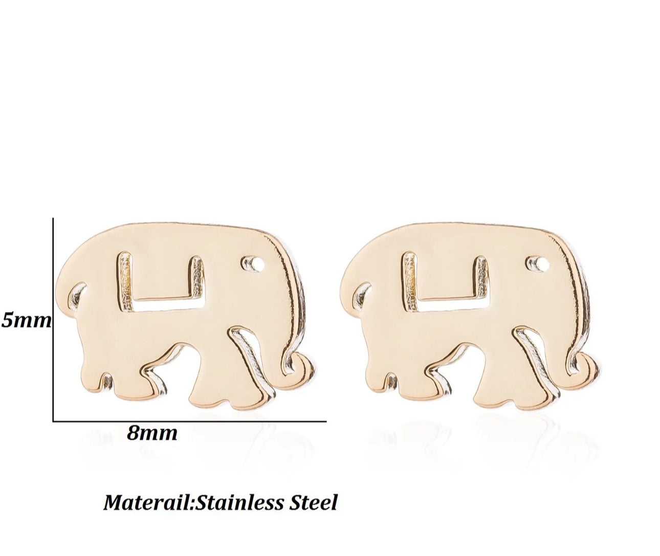Mini Elephant Studs
