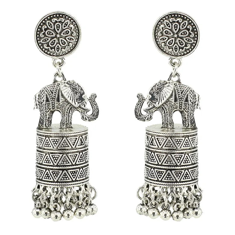 Bohemian Elephant Earrings