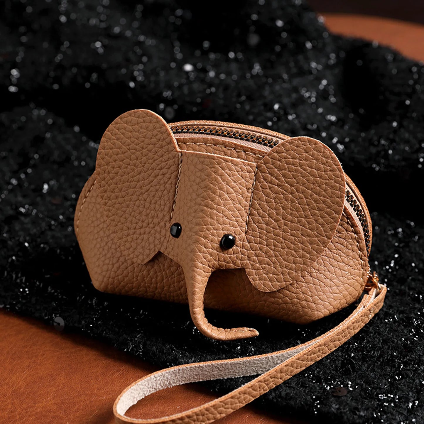 Elephant Head Coin Purse