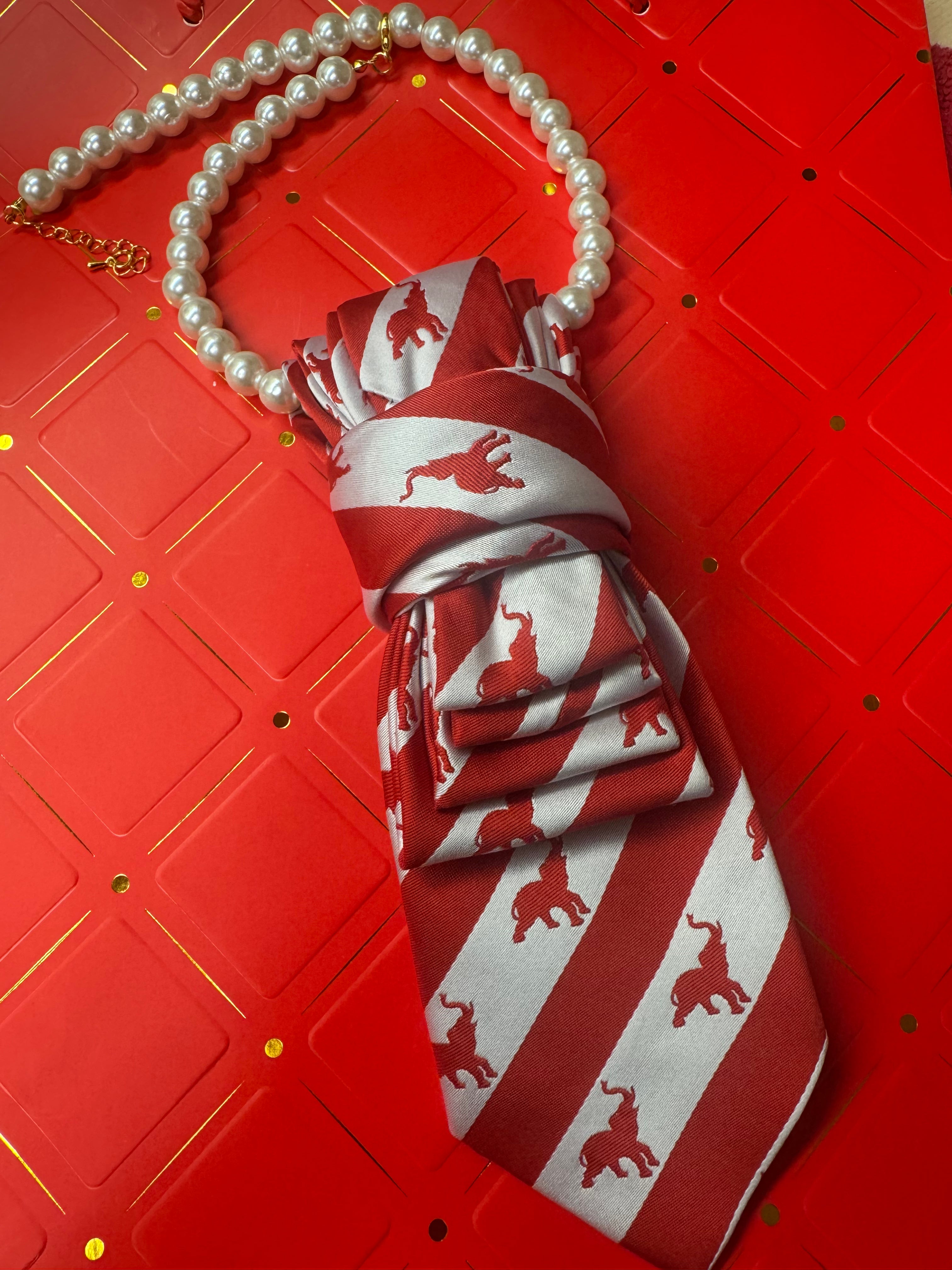 RW Striped Elephant Tie