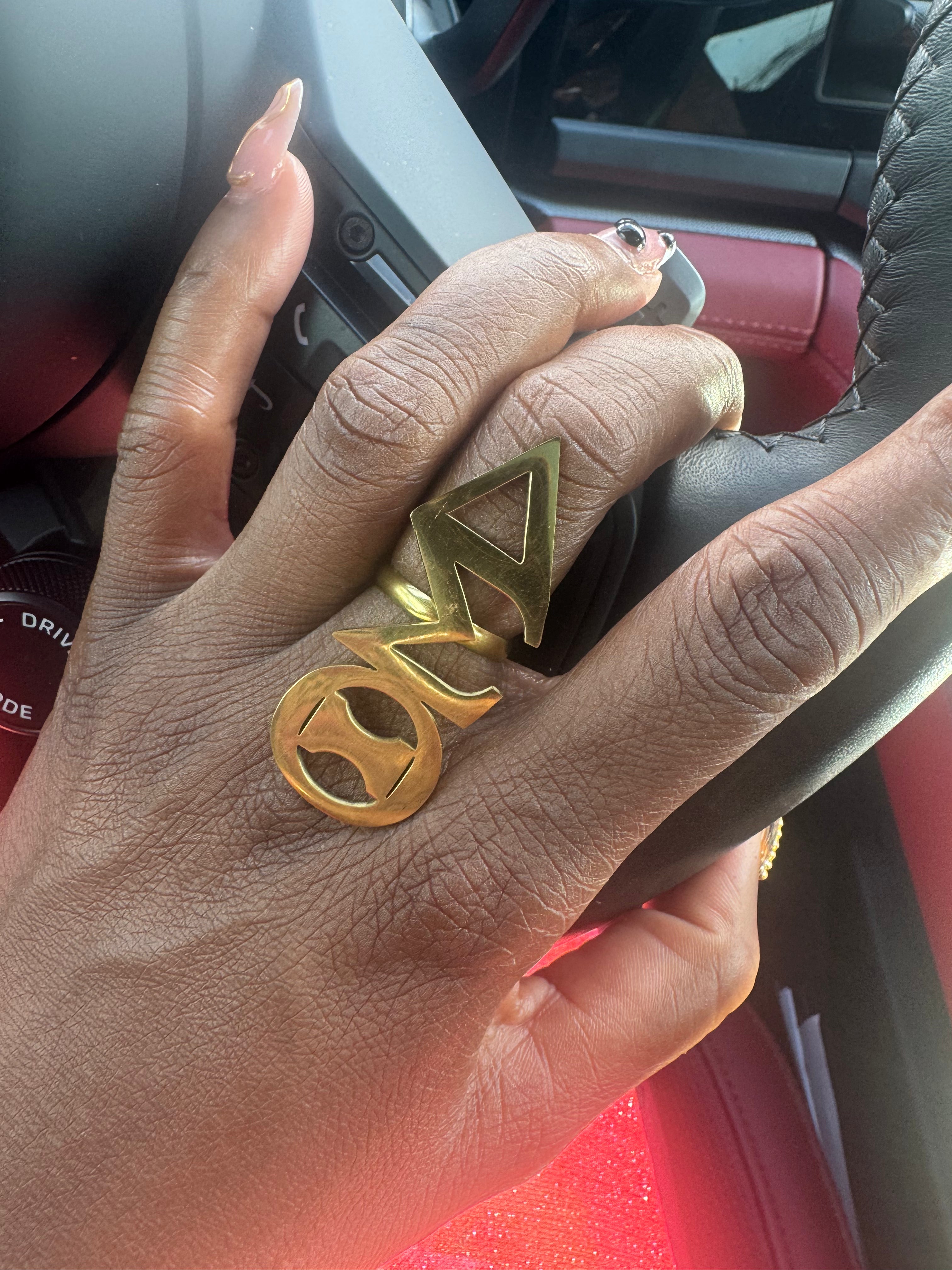 ΔΣΘ Adjustable Ring