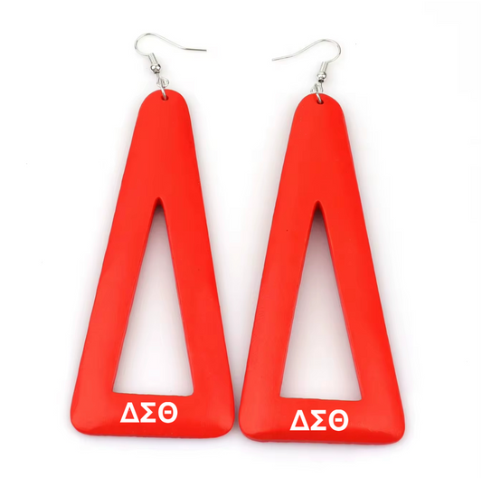 Oversized ΔΣΘ Earrings