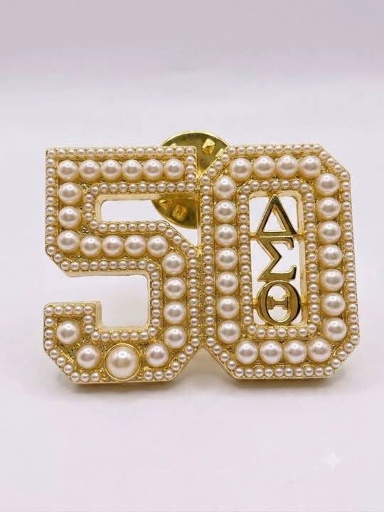 The Golden Jubilee Lapel Pin