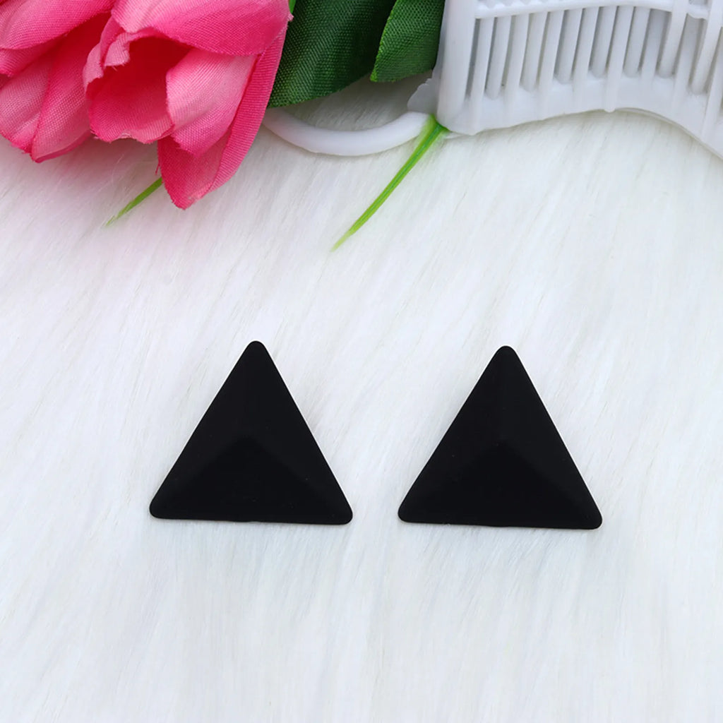 Black Pyramid Studs