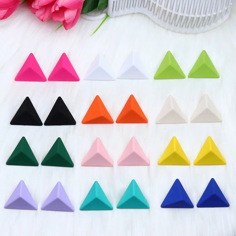 Black Pyramid Studs