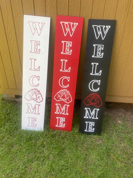DST Welcome Porch Sign