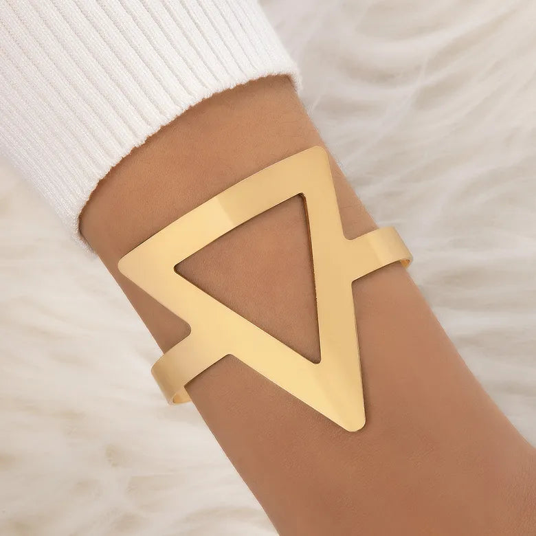 Pyramid Cuff Bangle