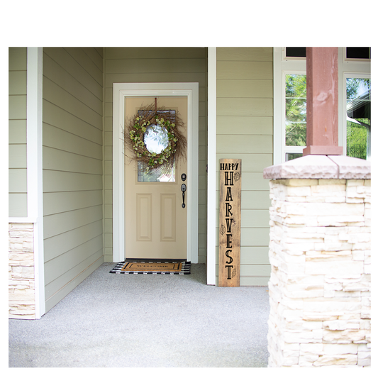 Happy Harvest Porch Sign