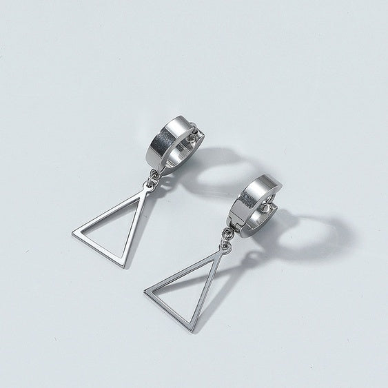 Geometric Pyramid Earrings