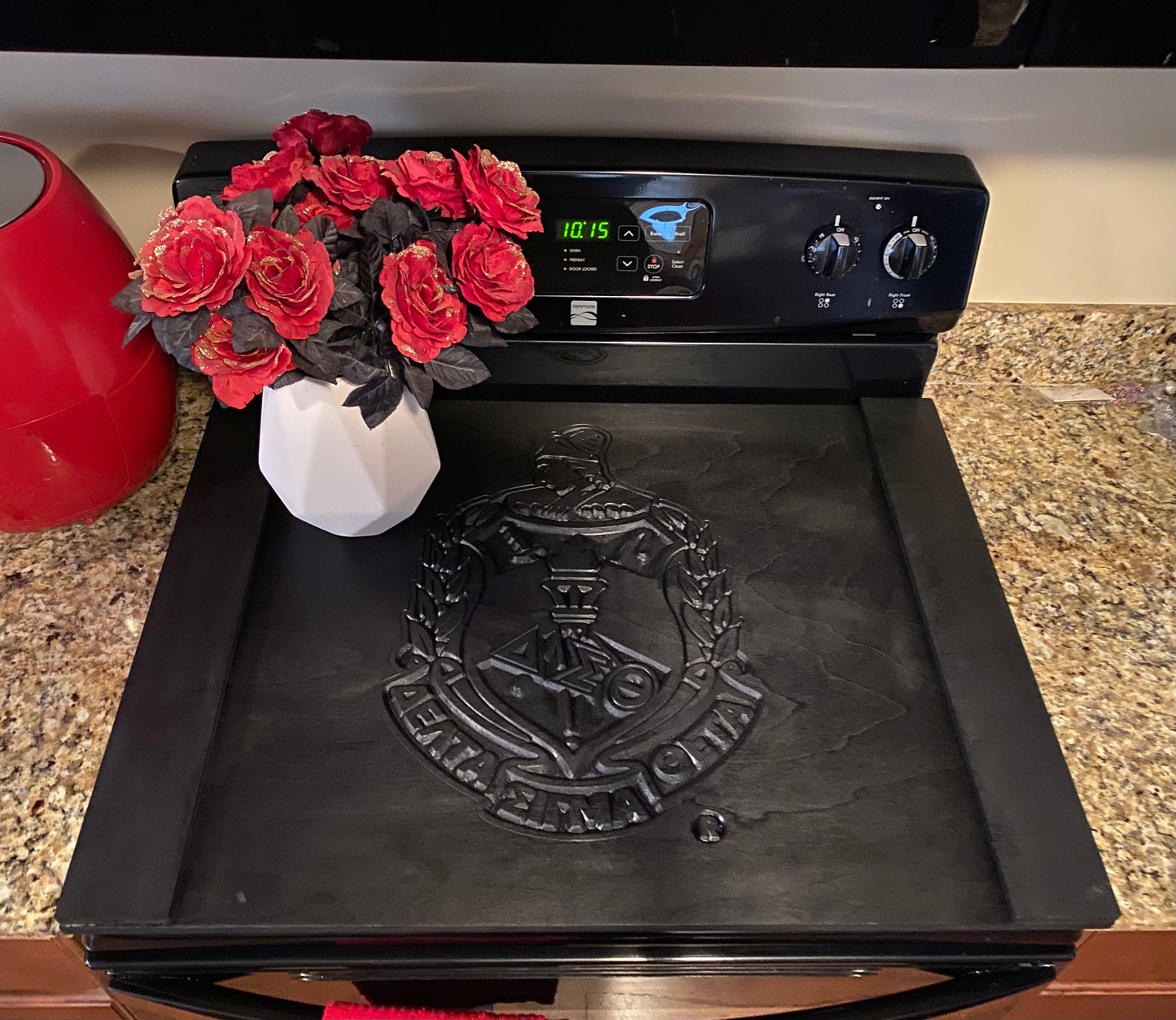 Delta Sigma Theta Stove Cover