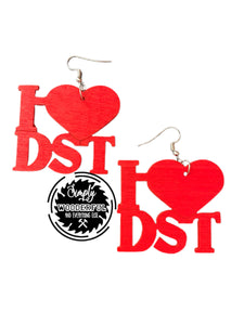 I ❤️ DST Earrings