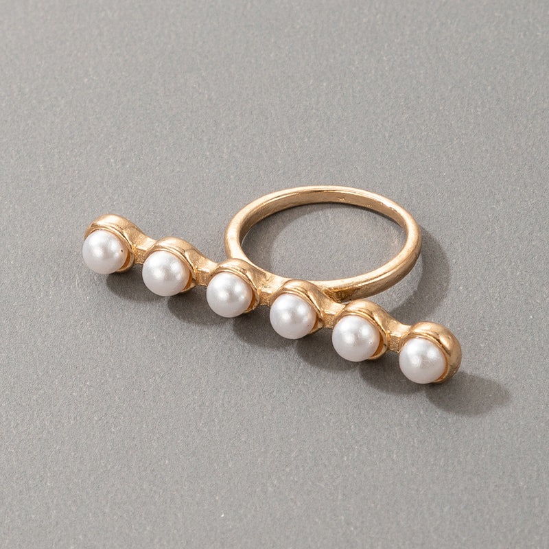 Pearl Finger Ring