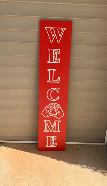 DST Welcome Porch Sign