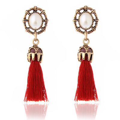 Pearl Drop Tassels