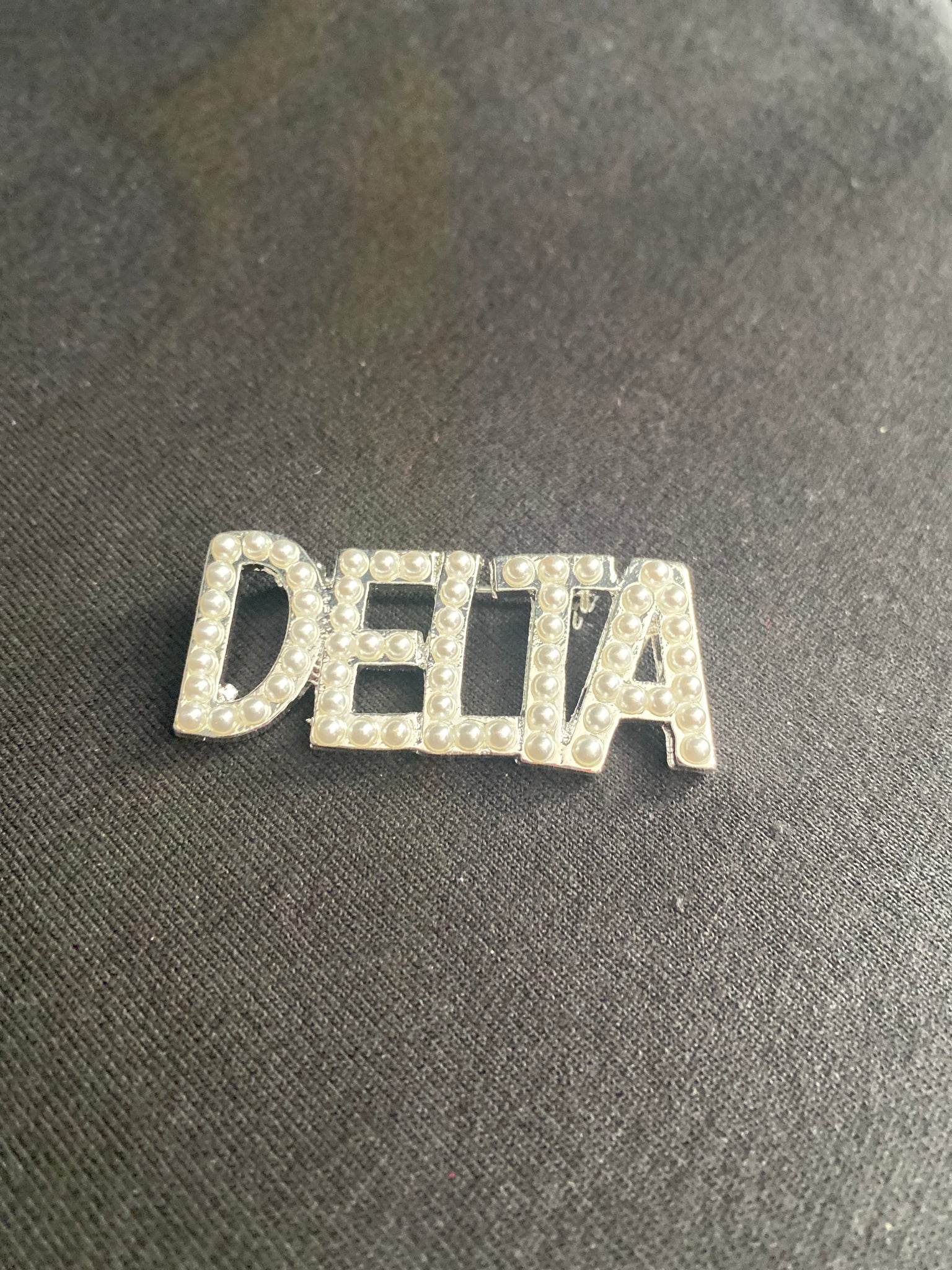Delta Pearl Lapel Pin