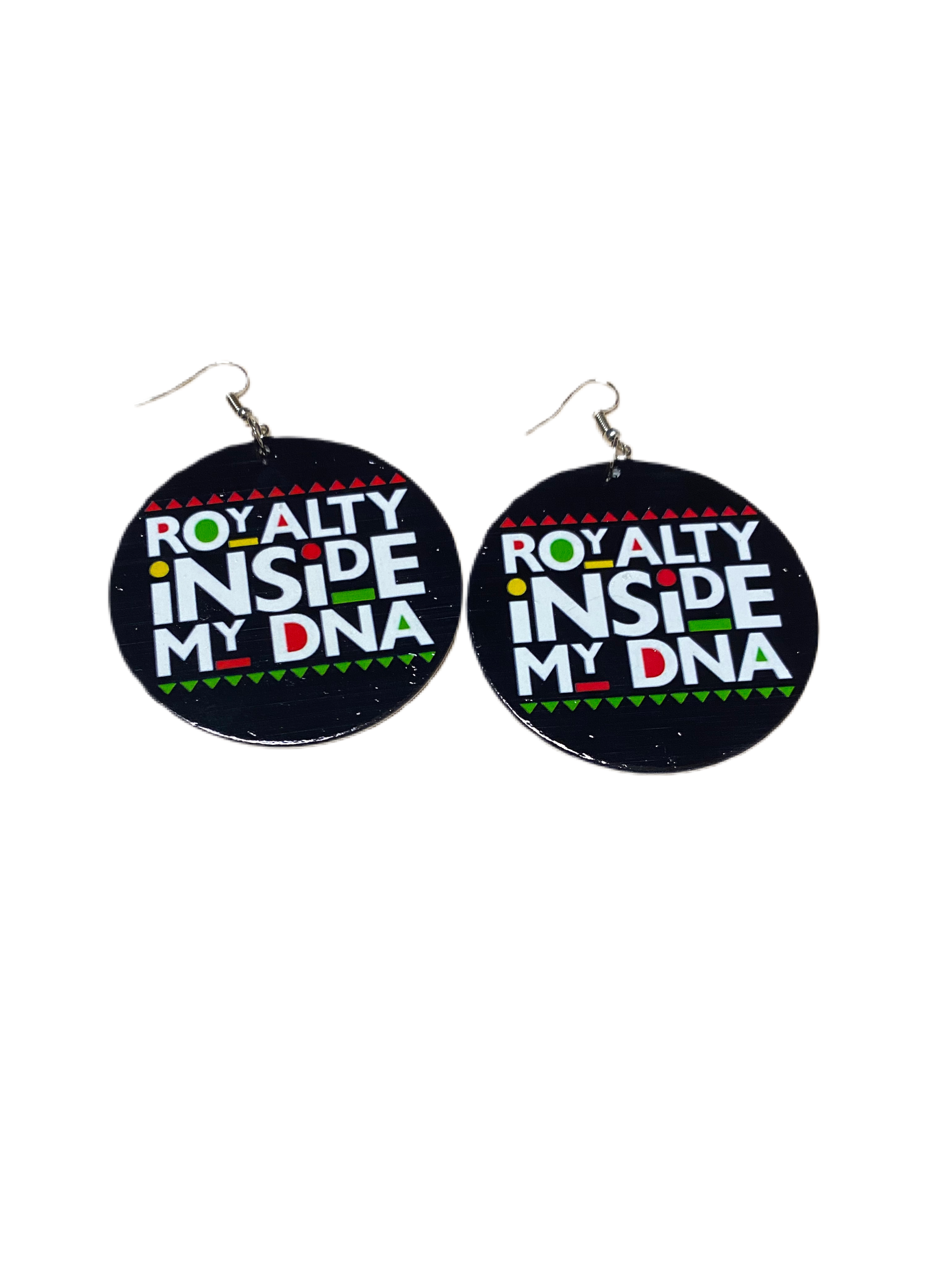 Royalty Wooden Earrings