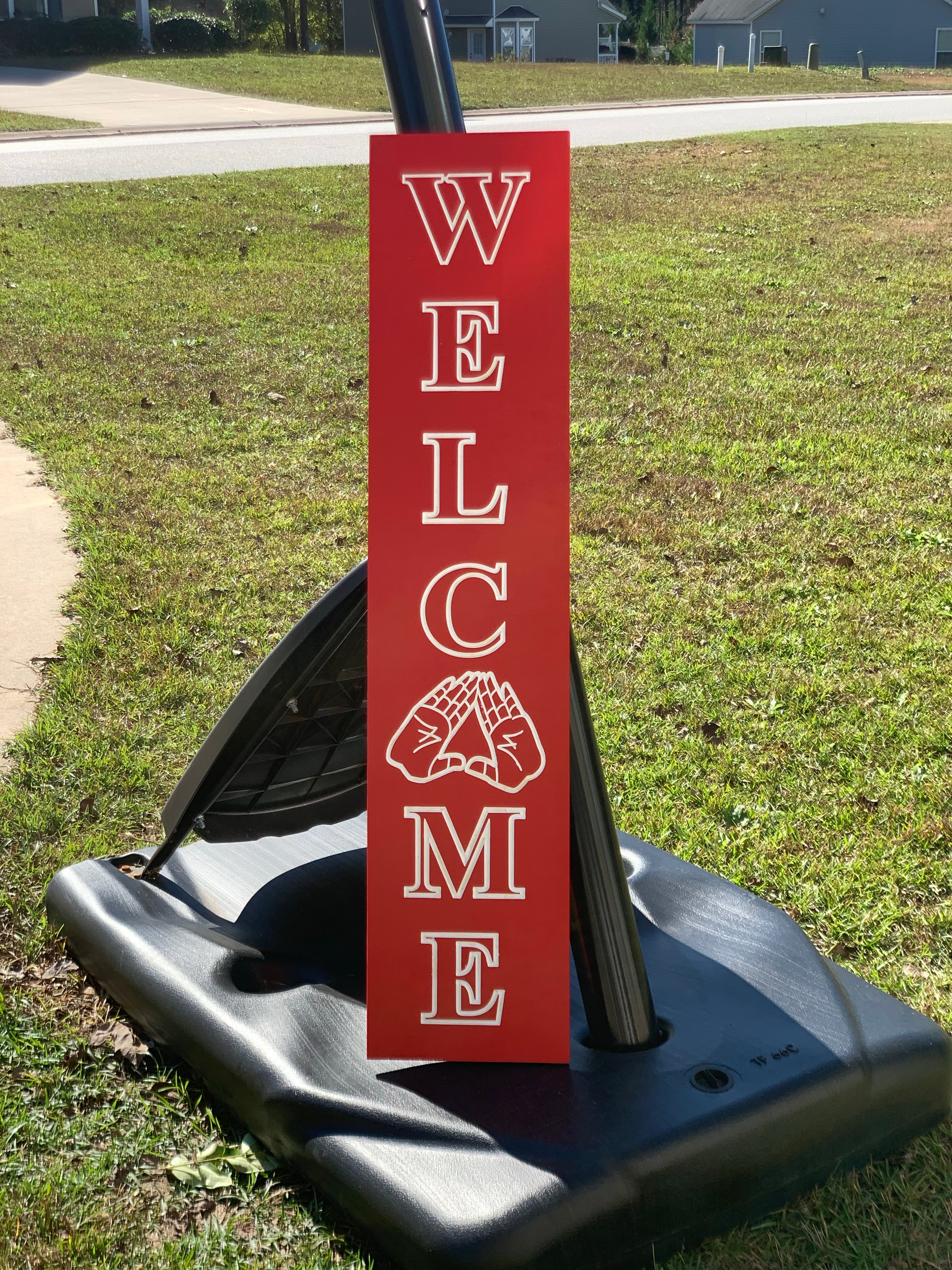 DST Welcome Porch Sign