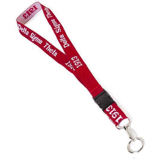 Red ΔΣΘ Lanyard