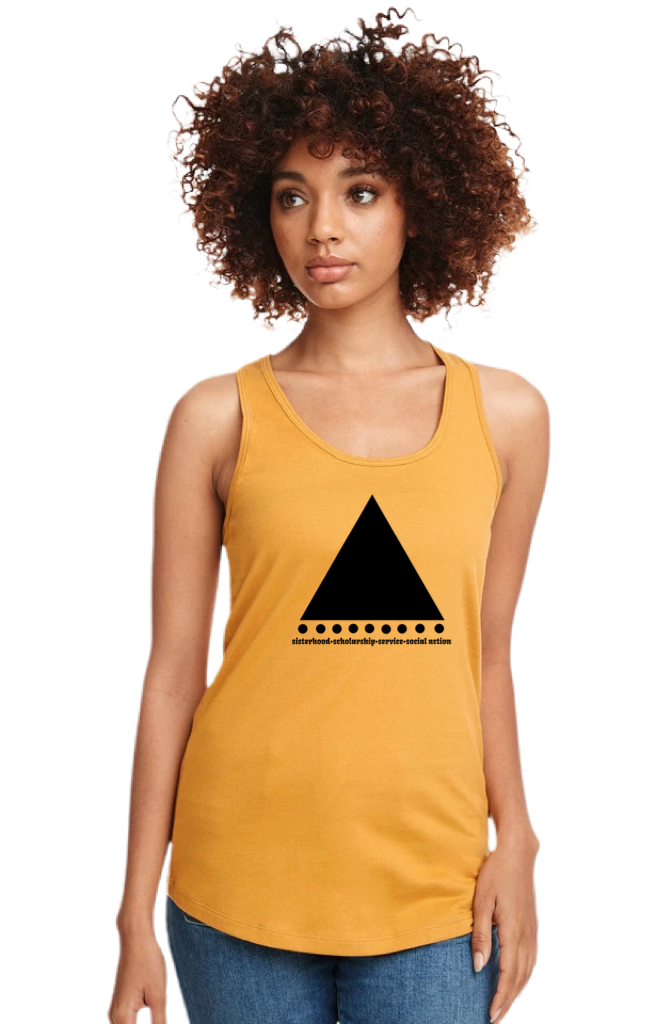 Black Pyramid Tank Top