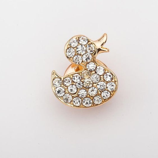 Duck Rhinestone Pin