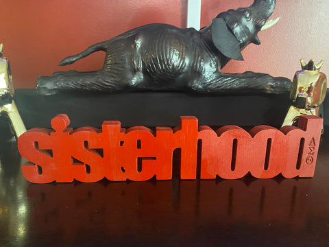Sisterhood Wood Sign