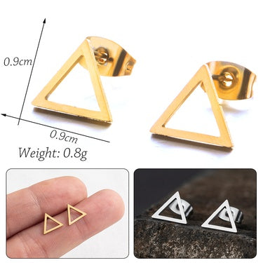 Open Pyramid Studs